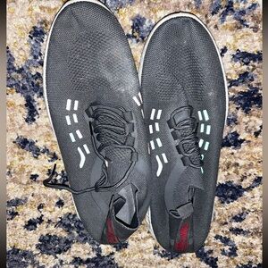 Unltd Gray Shoes with White Accents